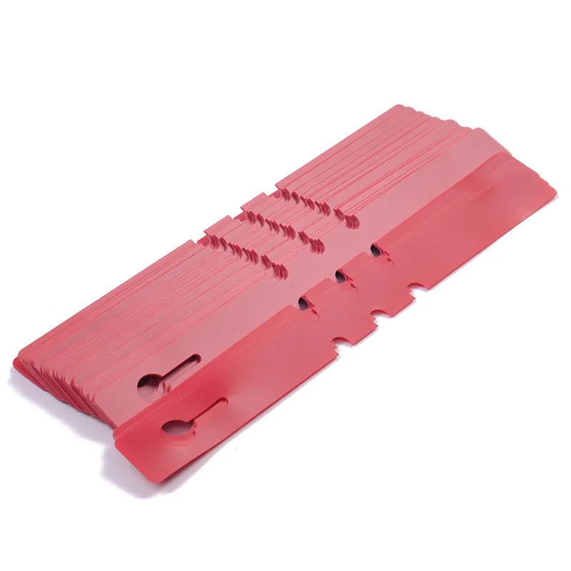

10pcs Garden Plant Pot Markers Plastic Stake Tied Tag Court Lawn Seed Labels