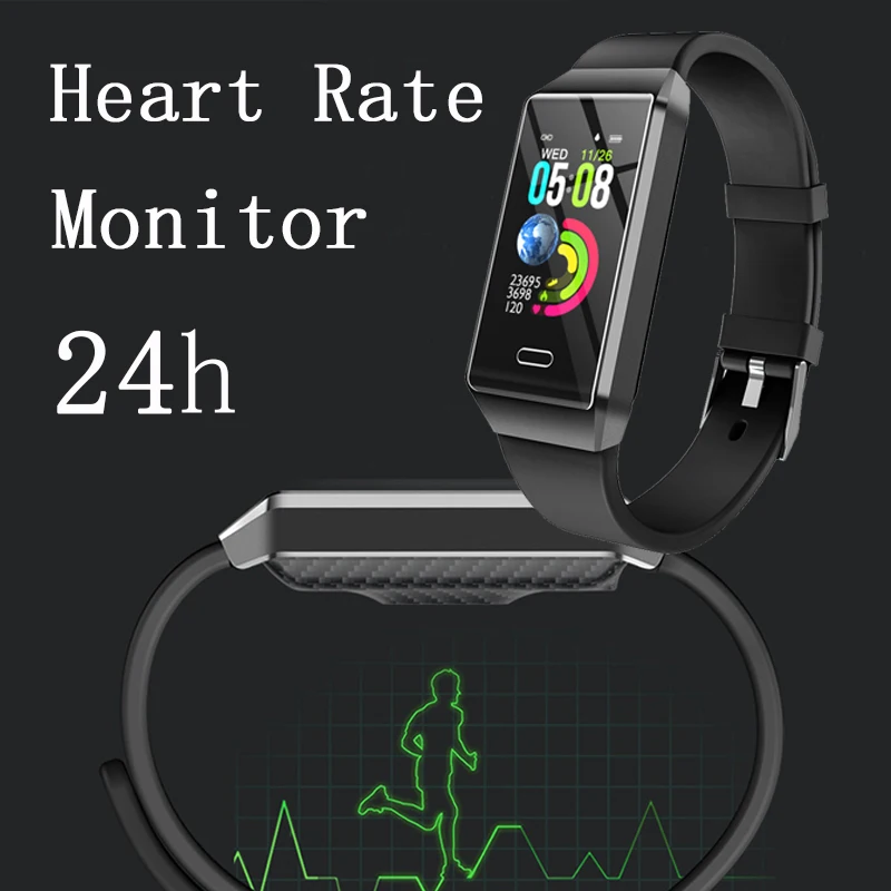 Смарт браслет с функцией измерения пульса и давления 24 часа|Смарт-браслеты| |