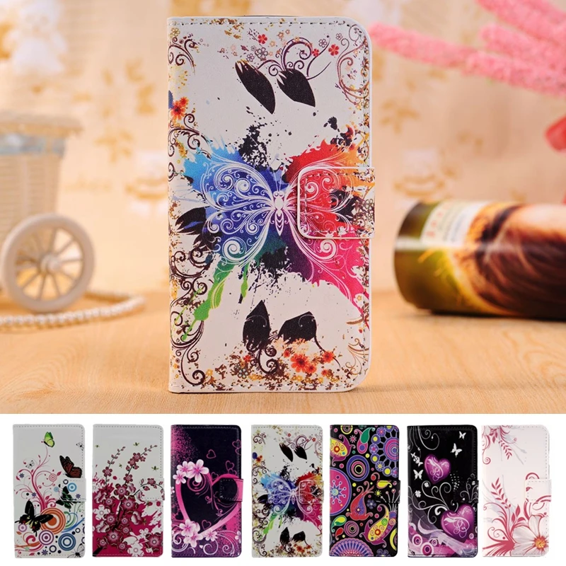 Кожаный чехол-кошелек с цветами для телефона LG Magna G4C G4 Mini H522Y H500F H502F LS751 C90 |
