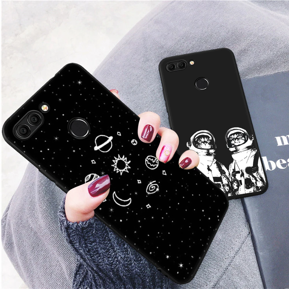 Модный чехол с красочным узором для huawei Honor 8 9 P20 mate 10 Lite Y9 P9 P10 P8 Nova 2i Enjoy8 Plus
