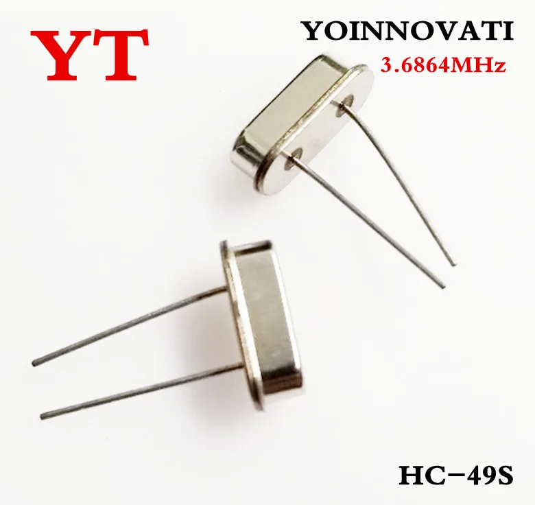 

100pcs/lot HC-49S 3.6864MHz best quality