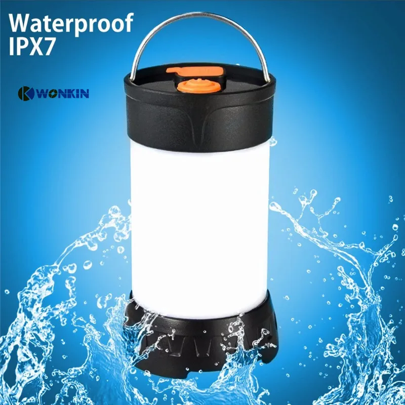 Led Camping Light Rechargeable Portable Lantern Flashlight USB Outdoor waterproof IPX7 Magnetic | Освещение