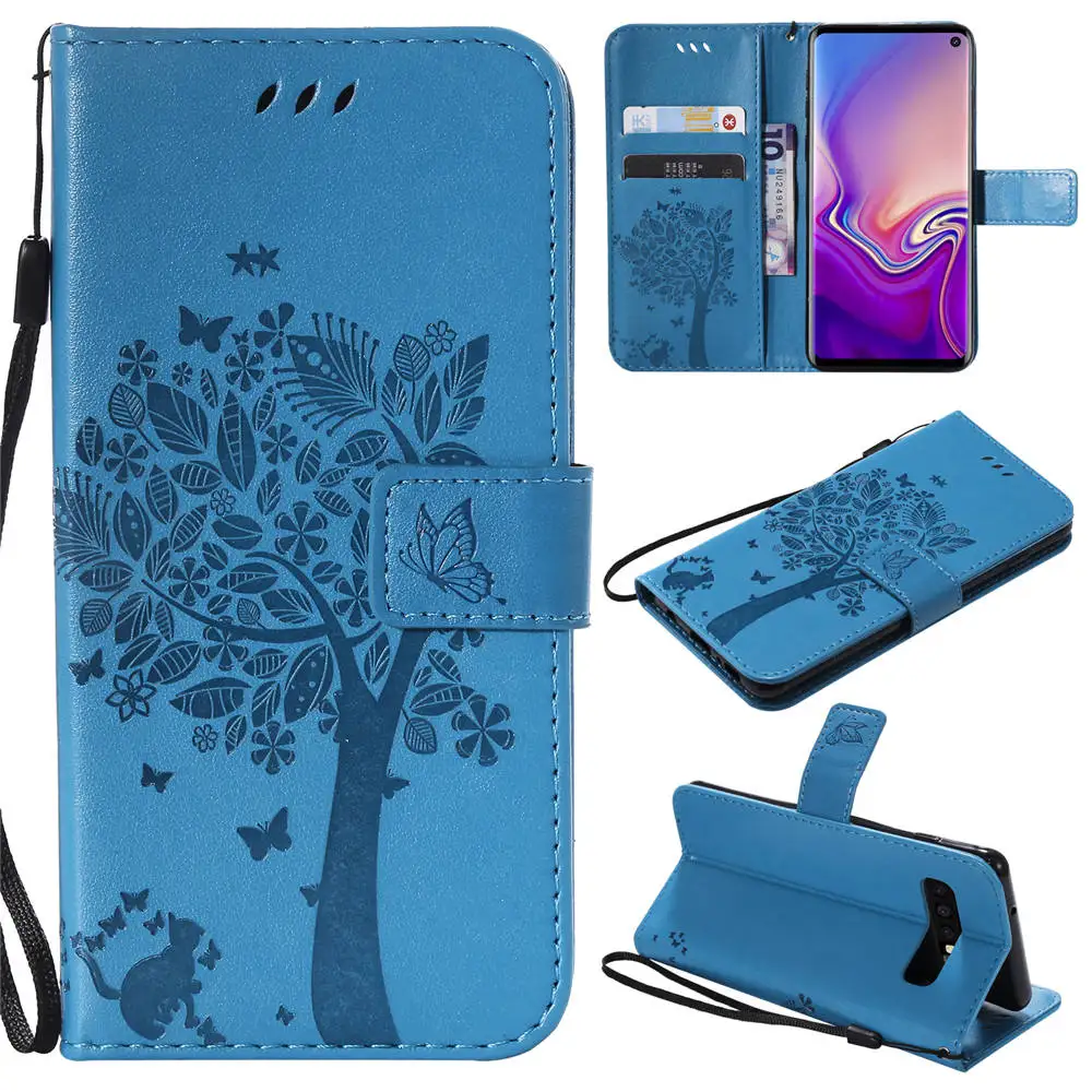3D кожаный чехол для samsung Galaxy S10 S10E S9 S8 Plus, чехол-книжка с бумажником, чехол для телефона s для samsung Galaxy S8 S9 S10 Plus, чехол