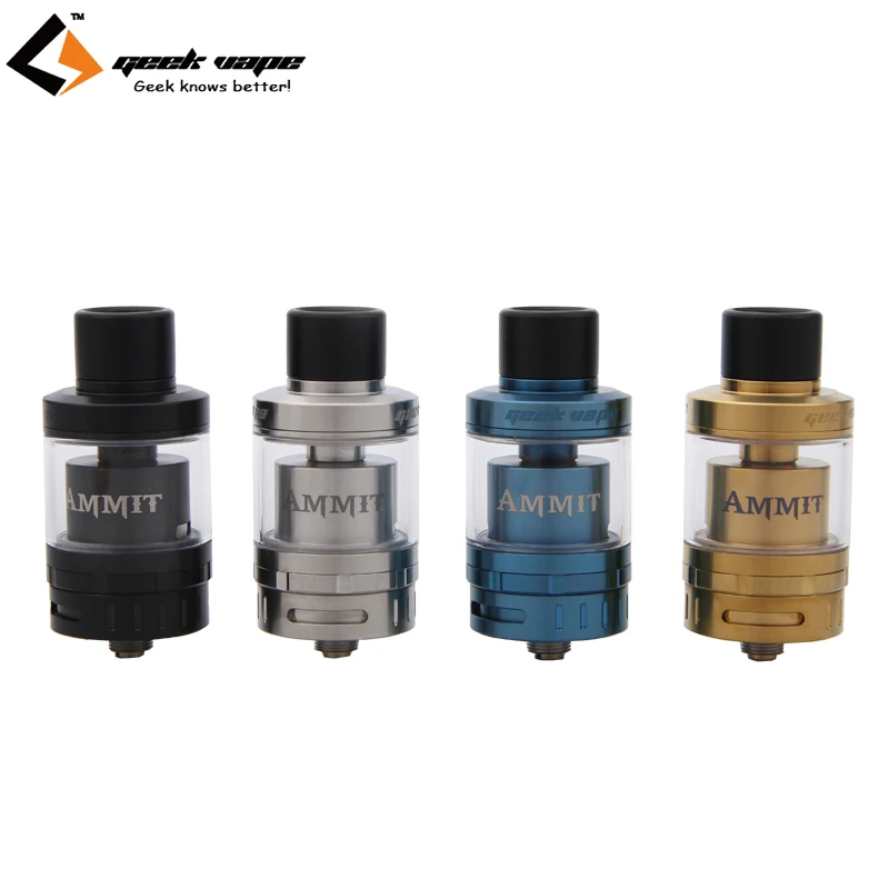 Оригинальный распылитель GeekVape Ammit 25 RTA 2 мл увеличенный до 5 система 3D воздушного