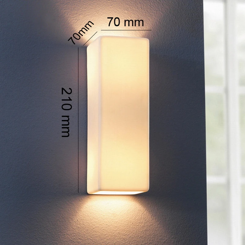 Настенный светильник Morden белый двусторонний керамический G9|wall lamp|wall lights hallwaylighting