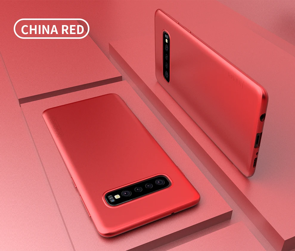X-Level чехол для samsung Galaxy S10 S10e тонкий мягкий ТПУ Матовый сенсорный противоударный задний Чехол для телефона для samsung S10 Plus чехол s S10