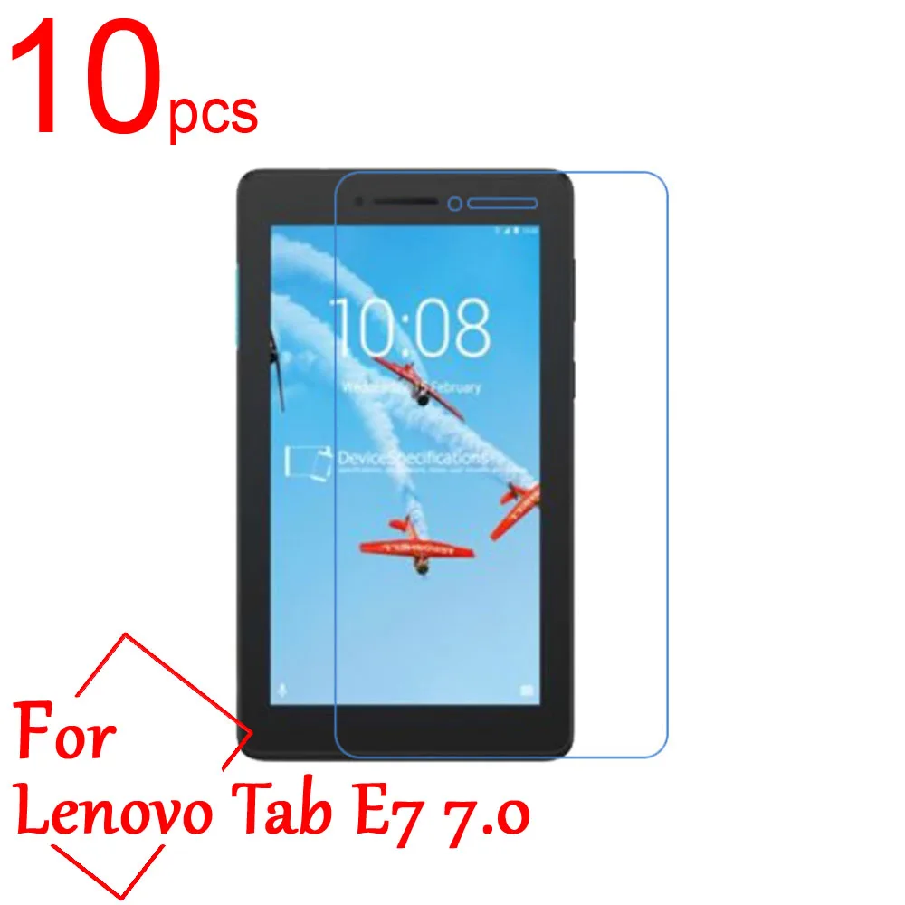 10 шт. Ультрапрозрачная/матовая/нано защитная пленка для ЖК экрана Lenovo TAB V7 E7 E8 E10 P10