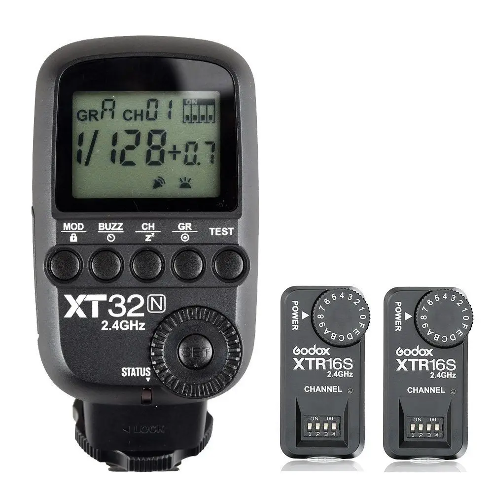 Беспроводной триггер вспышки Godox XT32N 2 4G 1/8000s HSS + фото для Nikon /GODOX V850/V860/V850II/V860C V860N V860