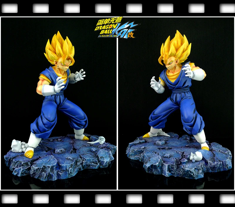 В наличии БЕСПЛАТНАЯ EMS аниме Dragon Ball Z GK Супер Саян Гоку резиновая фигурка героя