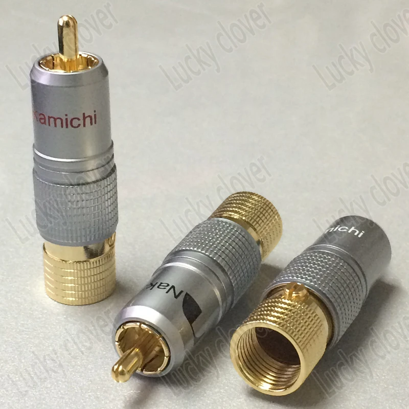 Позолоченный rca разъем NAKAMICHI 20 шт. не фиксирующий под пайку|connectors gold|connector rcaconnector 2 |