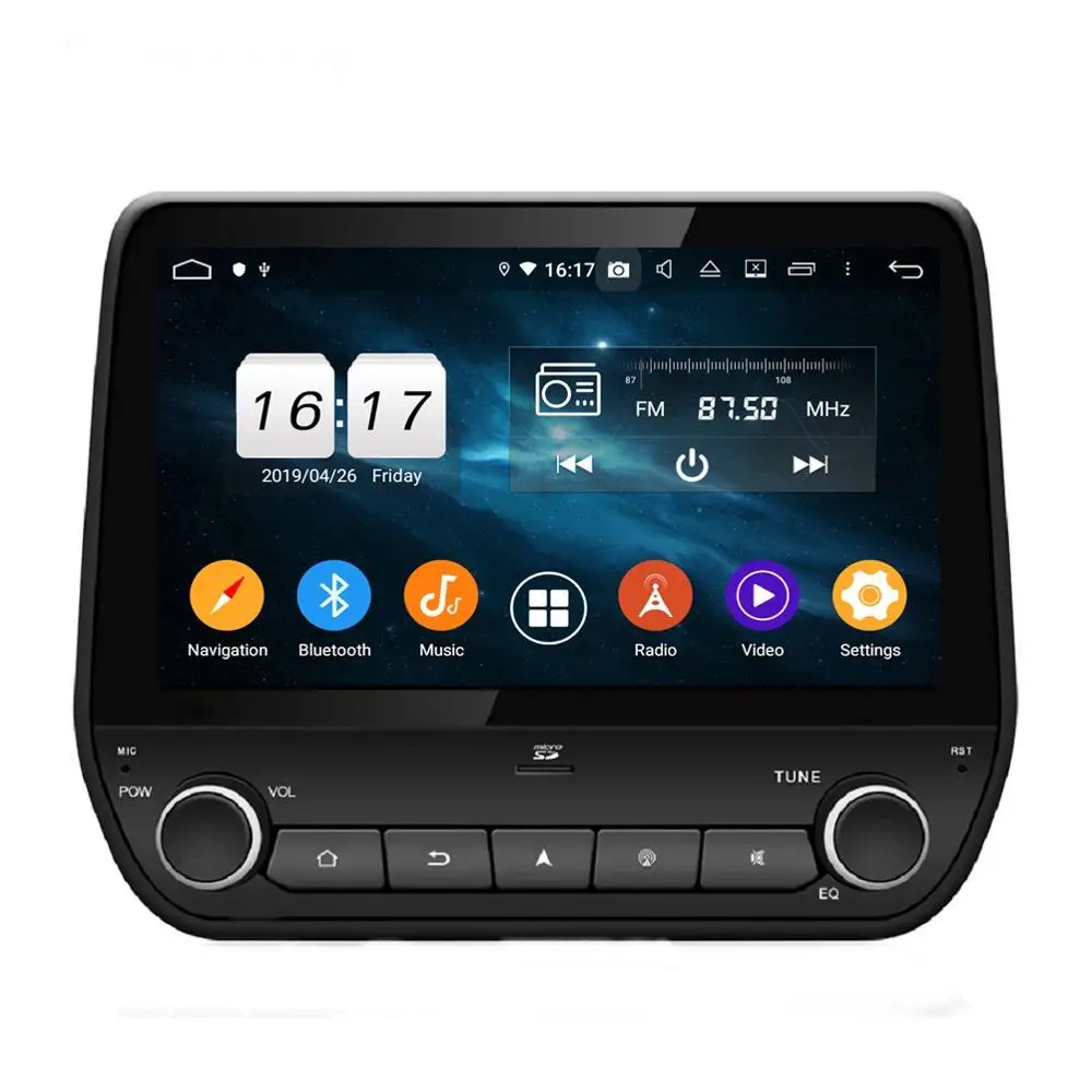CarPlay PX6 Android 10 4 Гб + 64 автомобильный радиоприемник DVD-плеер для Ford Ecosport Fiesta 2017 2018 GPS