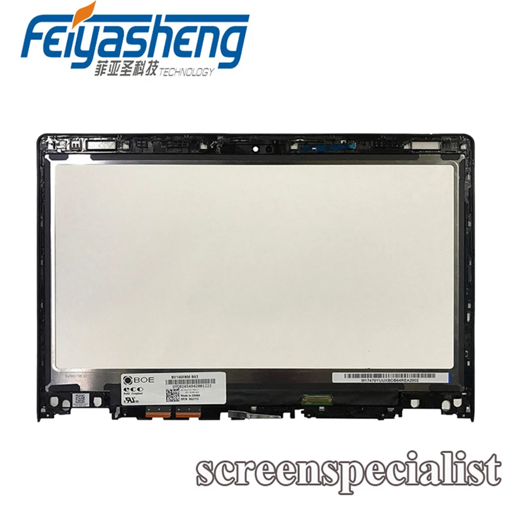 Подлинная 14 0 &quotдля lenovo Flex 3 14D FHD ЖК светодиодный дисплей с сенсорным экраном в