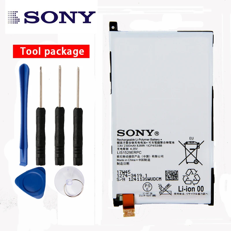 Оригинальный аккумулятор для телефона Sony LIS1529ERPC высокой емкости SONY Xperia Z1 mini D5503
