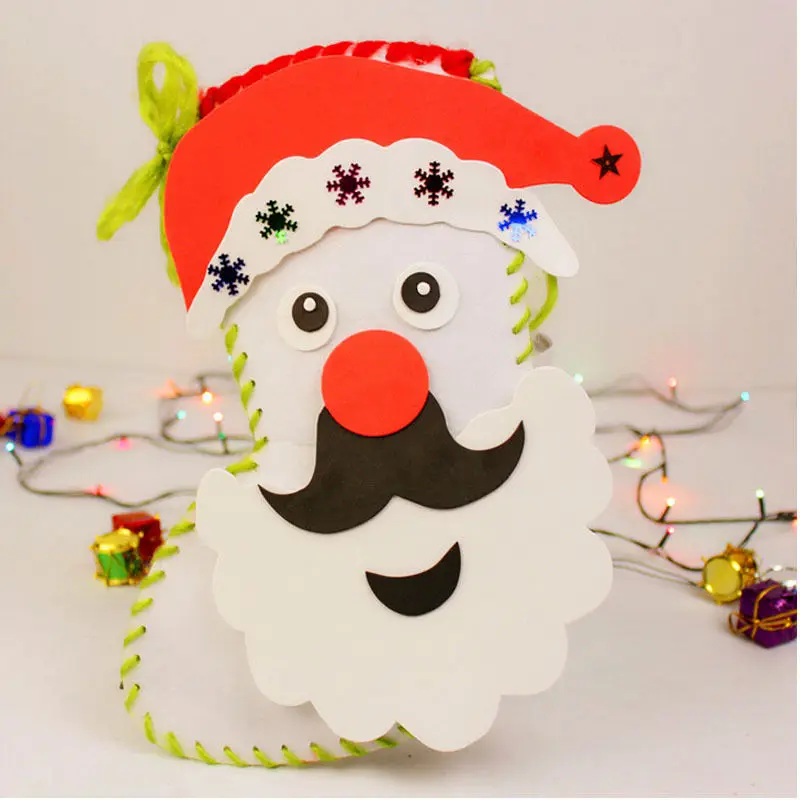 Pudcoco милый Рождественский держатель для конфет подарок на рождественскую елку