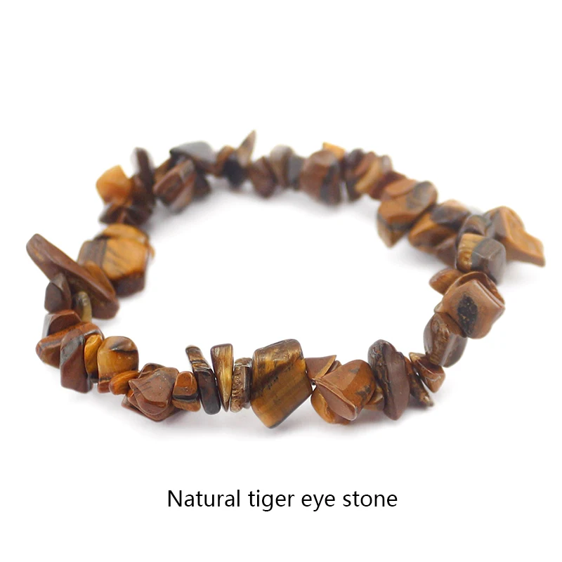 Женский браслет с кристаллами гравия из натурального камня|bracelets & bangles|crystal natural