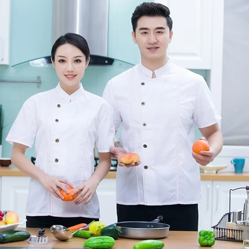 Куртка для шеф повара одежда пищевая служба ресторанная кухня куртка