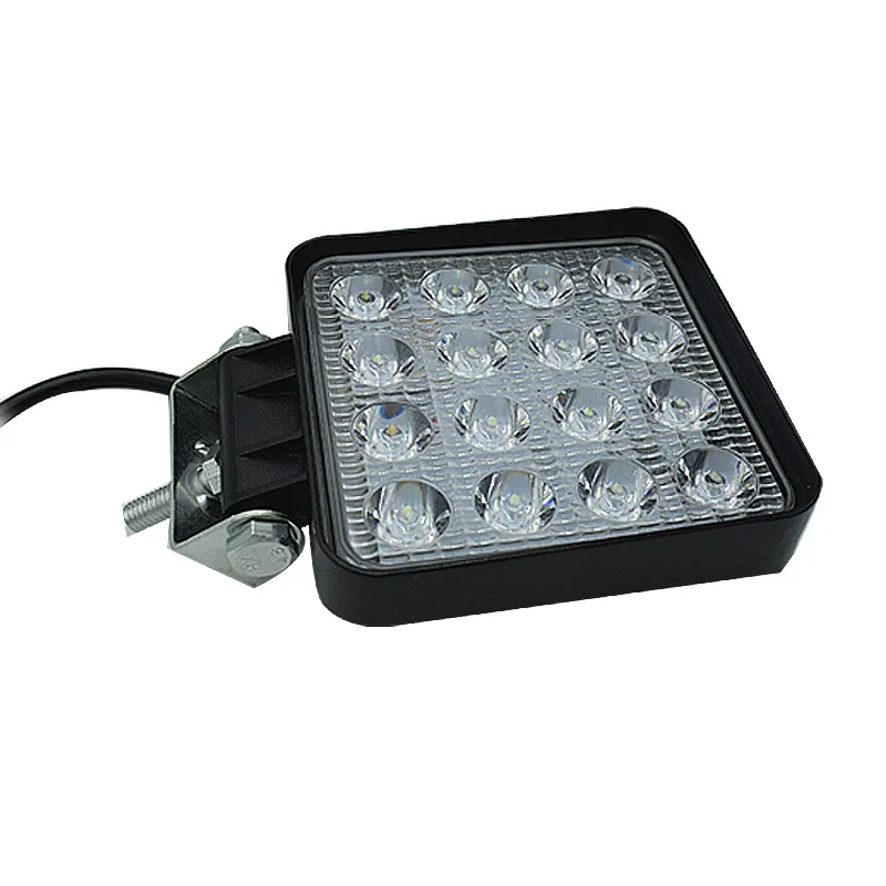 2pcs 10pcs waterproof 48w Flood/Spot led Work Light bar CE RoHS offroad truck car LED work light 12v 24v | Автомобили и мотоциклы