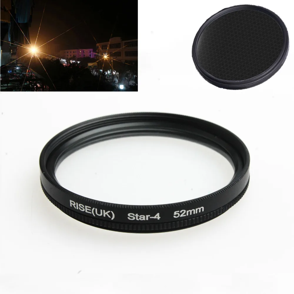 Новое поступление 52 мм 4 точечный фильтр для объектива камеры Canon EF 18 55 50 85 мм|filter
