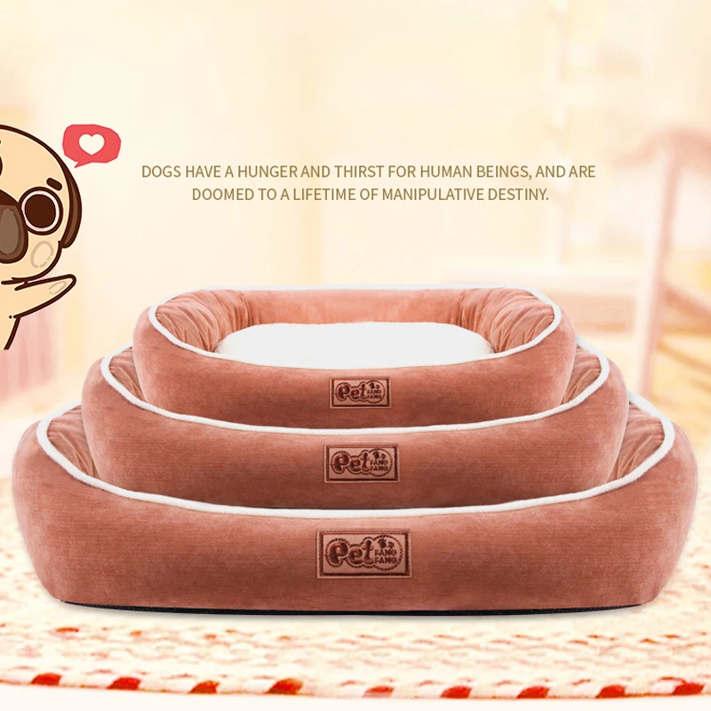 

Winter Warm Dog Bed Soft Fleece Pet Blanket Cat Litter Puppy Sleep Mat Mattress Cushion for Small And Large Dogs