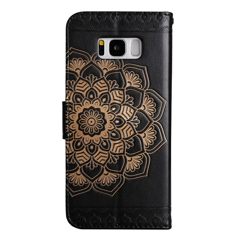 Чехол для Samsung Galaxy S8 Plus кошелек с откидной крышкой искусственная кожа магнит