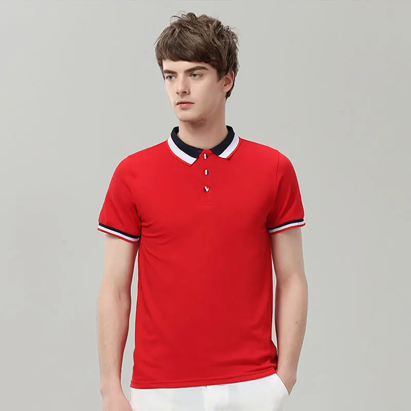 Дышащая брендовая рубашка Новое поступление 2021 рубашки-поло с коротким рукавом