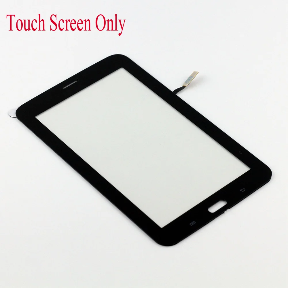 Touch Screen Black Замена ЖК-дисплея WEIDA " для samsung GALAXY Tab 3 Lite 3g SM-T111 ЖК-дисплей сенсорный экран отдельно ЖК-BA070WS1-400 - Цвет: Touch Screen Black