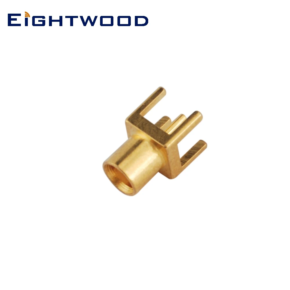 Eightwood 5 шт. MCX гнездовой RF коаксиальный разъем адаптер с сквозным отверстием для