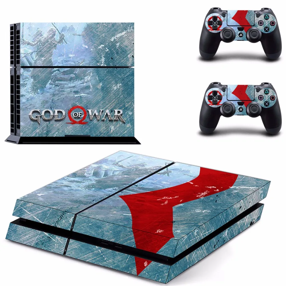 Наклейка из кожи Game God of War 4 Farcry PS4 наклейка для консоли Sony PlayStation и 2 контроллеров