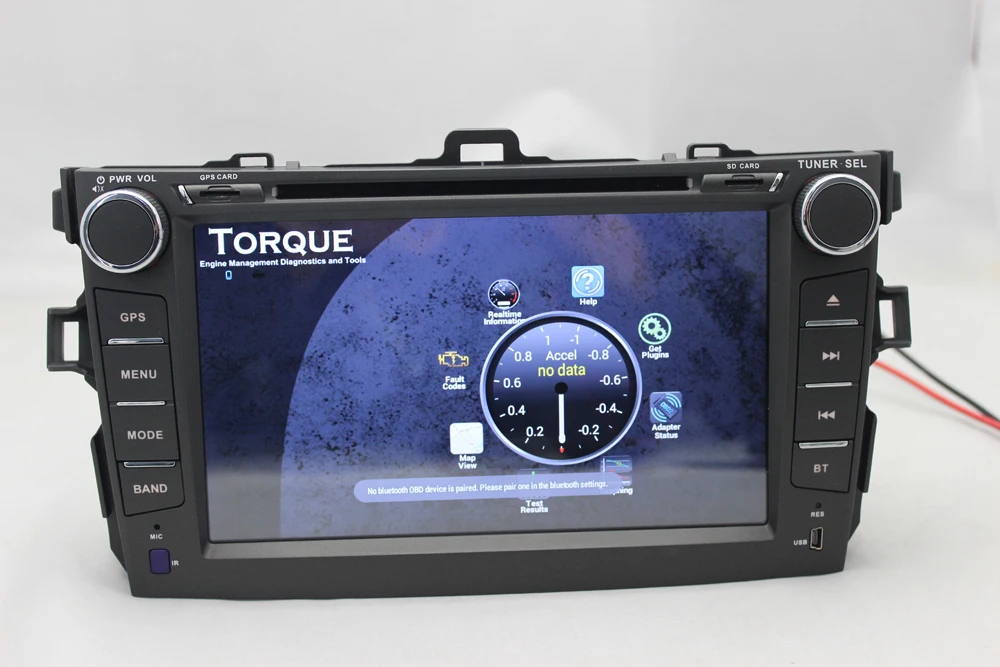 8 дюймовый Android 7 1 четырехъядерный 1024*600 подходит для TOYOTA COROLLA 2007 2008 2009 2010 2011 2012