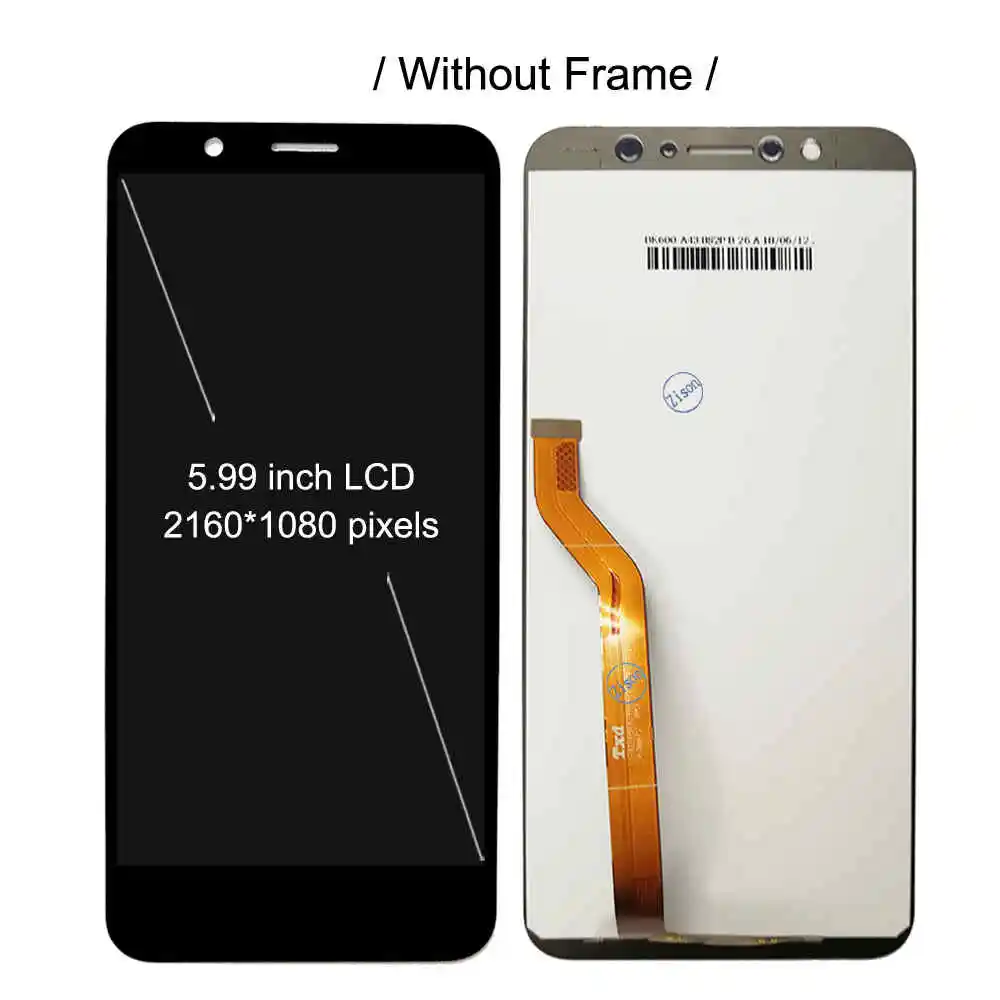 ЖК экран с рамкой для ASUS Zenfone Max Pro M1 ZB601KL ZB602KL X00TD полный дисплей сенсорный датчик