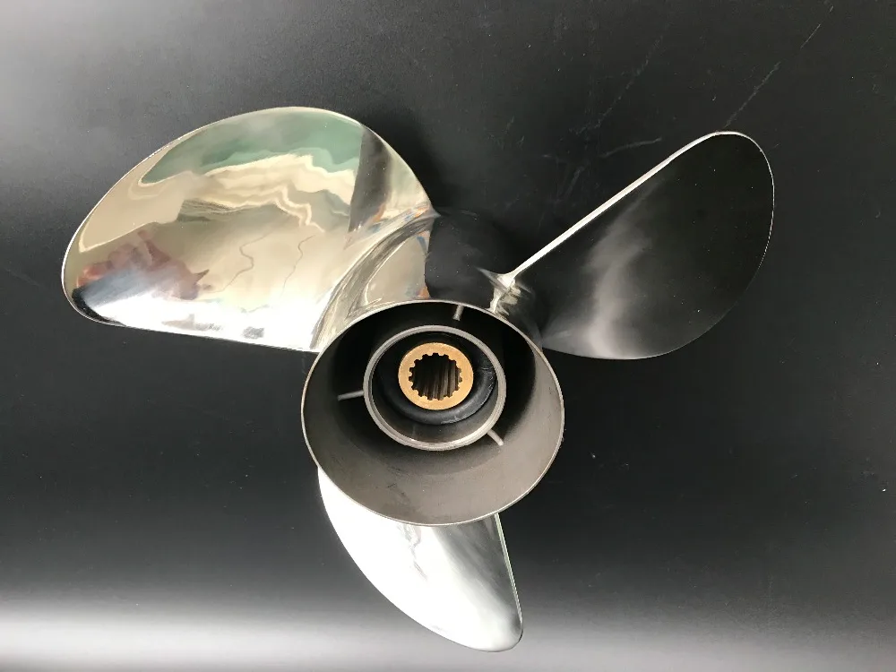 14 1/2 x 19 T 14.5x19 For 150 250 H P Гребной винт Ямаха стальной лодочный мотор yamaha propellers outboard