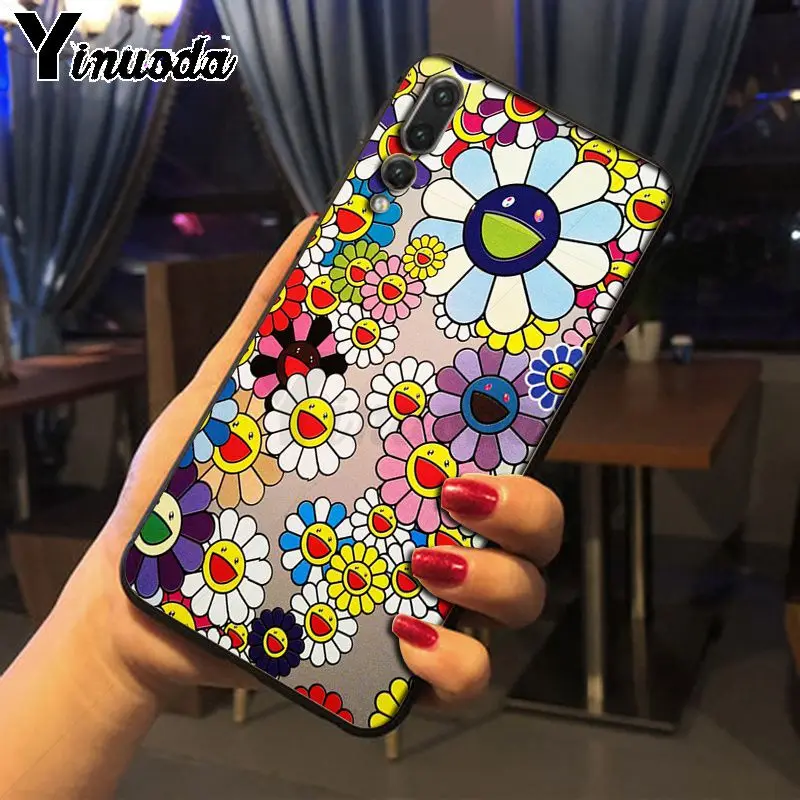 Yinuoda Мураками Такаши Подсолнух классный чехол для телефона Huawei P20pro mate10lite p9 p10plus