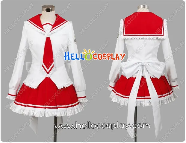 

Aria the Scarlet Ammo Butei High School Girl Uniform Cosplay Outfit H008