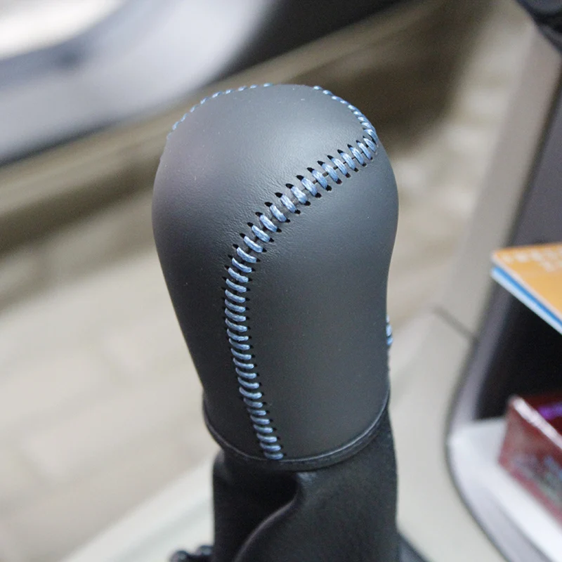Накладка на ручку переключения передач из натуральной кожи|leather shift knob cover|shift