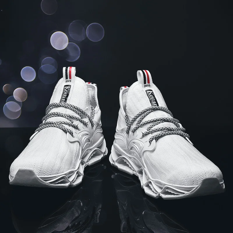 TRAANO Shoes Men Sneakers 2019 Mens Casual men Models Hot Sale Breathable Blade The Series Lace-Up Style CC-120-3 | Обувь