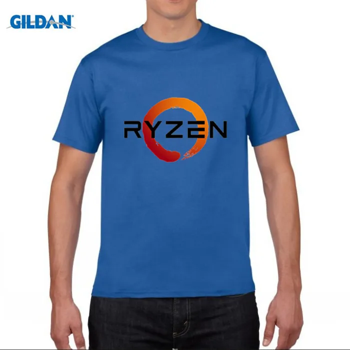 GILDAN PC CP Uprocessor AMD RYZEN T Shirt geek programmer tees Gaming camiseta Computer ZEN Peripherals T-Shirt | Мужская одежда