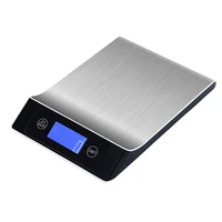 stainless steel 15kg1g portable balance digital kitchen scale with lcd electronic postal platform baking diet food weight