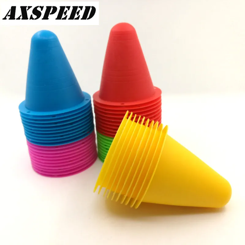 AXSPEED мягкие тренировочные дорожные конусы Pylons для Sakura D3 CS Axial 1:10 Радиоуправляемый