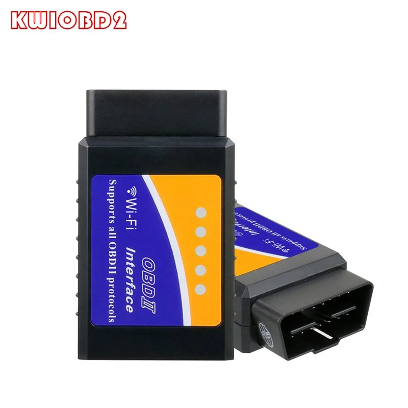 ELM327 Wifi Scanner Auto OBD2 Diagnostic Tool ELM 327 WIFI OBDII Scanner V 1.5 Wireless For Both Android / IOS