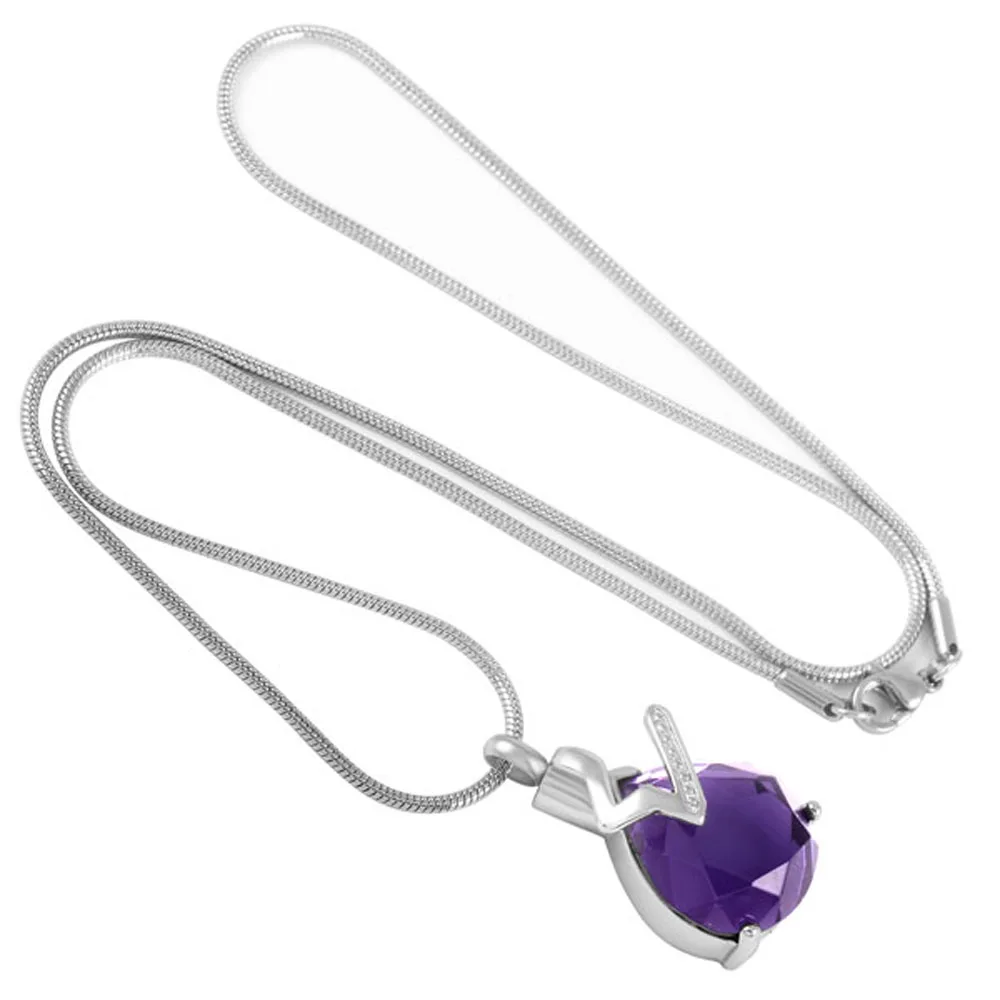 MJD8646 кремационная Ювелирная урна ожерелье памятный кулон keepsakes для женщин с