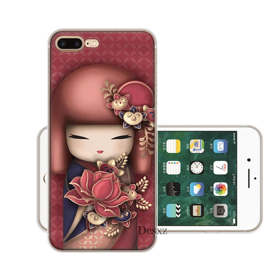 Desxz японский Kawaii кукольный чехол для iPhone 7 8 6 6s Plus 11 Pro X XR XS Max 5 5S SE сумка |