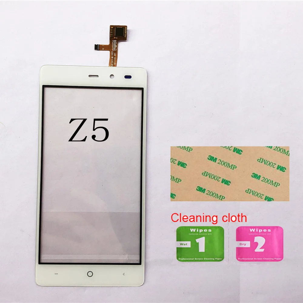 White No Tools 5,0 ''телефон сенсорный экран для Leagoo Z5 Z5C сенсорный экран дигитайзер Сенсорная панель Замена переднего стекла объектив сенсор - Цвет: White No Tools