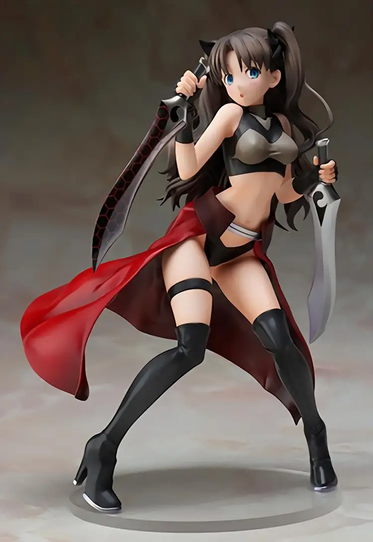 Обновление ноября года,, персонажи аниме Fate/stay night Tohsaka Rin, фигурка героя Fate zero sexy girl Rin Tosaka, игрушки KC0112
