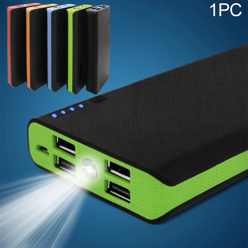 4 usb порта экологически чистый Банк питания зарядное устройство телефон браслет
