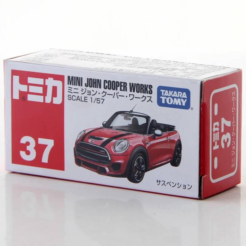 Takara Tomy Tomica 1:57 мини Джон Купер работает металлический Литая модель автомобиля