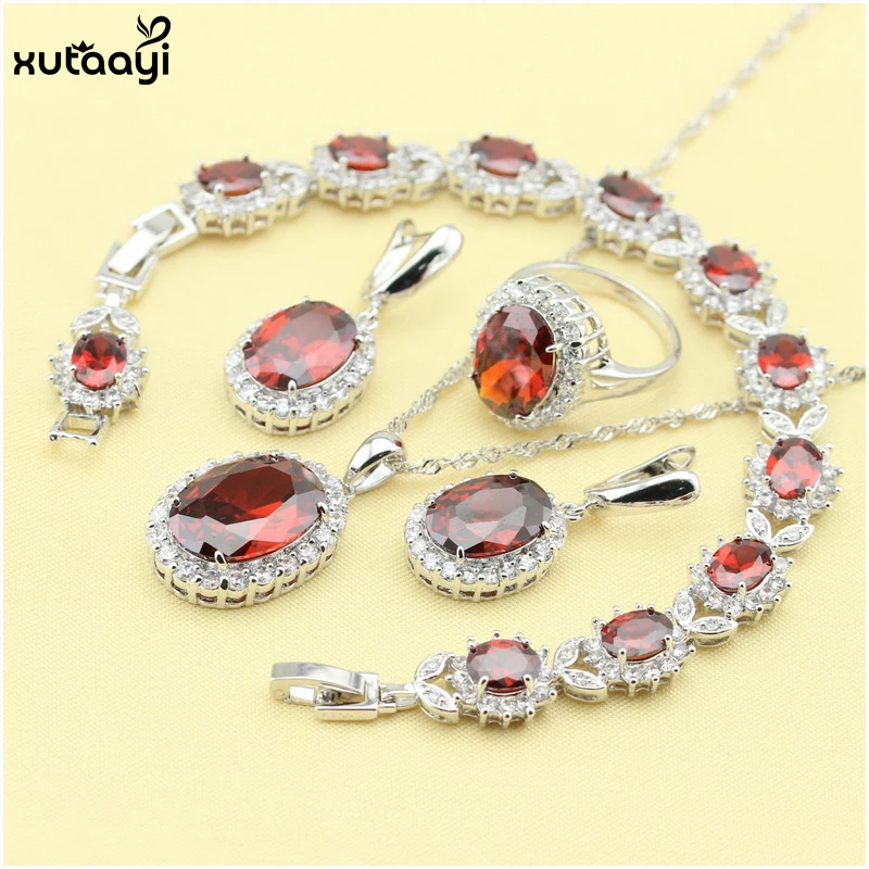 Женский комплект из колье серёг и браслета серебра 925 пробы|jewelry sets for women|fashion jewelry