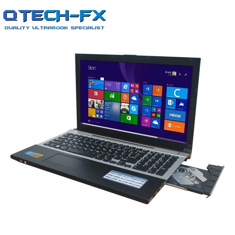 15 6 &quoti7 игровой ультрабук 8GB RAM SSD 360 гб Процессор Intel Core i7 Windows 10/7 DVD ноутбук в