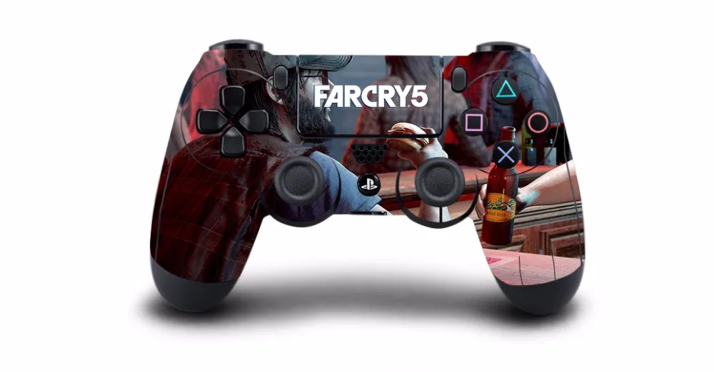 1 шт. Far Cry 5 Farcry PS4 наклейка для кожи виниловая наклейка для sony PS4 playstation 4 Dualshock 4 контроллер наклейка s