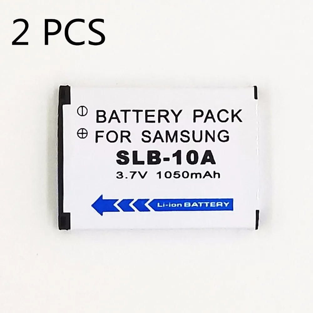 Камера WHCYonline 2 шт. 1050 мАч SLB 10A SLB10A для SAMSUNG HMX U10 SL720 SL310W SL820 HZ15W HZ10W ES60|slb 10a|samsung slbsamsung slb