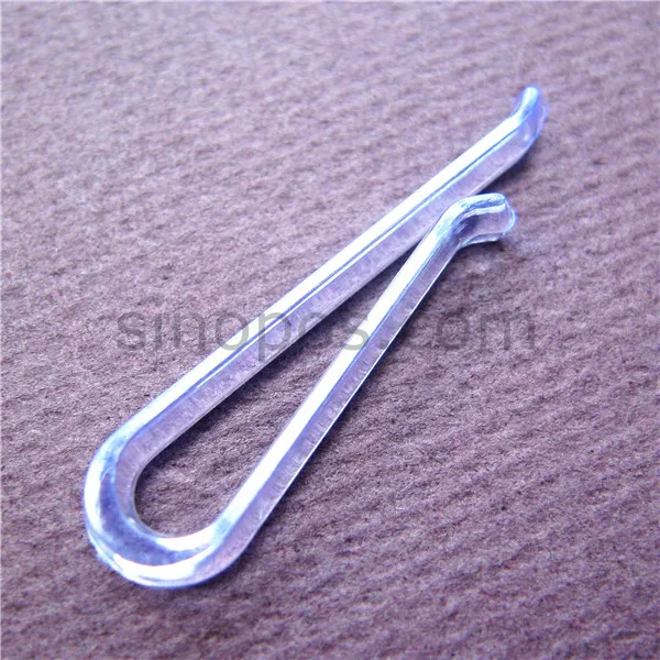 Прозрачные пластиковые струйные зажимы одежда для одежды рубашка нижнее белье